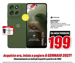MediaWorld Smartphone moto g56 offerta