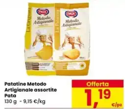Eurospar Patatine Metodo Artigianale Pata offerta