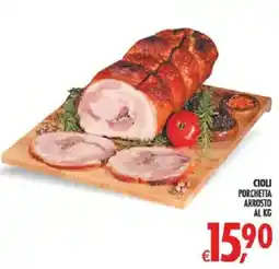 Deco Supermercati CIOLI PORCHETTA ARROSTO offerta