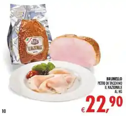 Deco Supermercati Brunello petto di tacchino il nazionale offerta