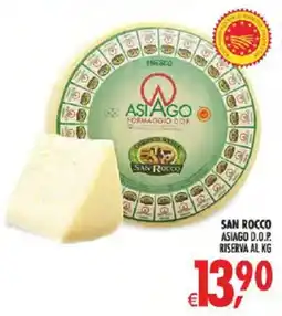 Deco Supermercati SAN ROCCO ASIAGO D.O.P. offerta