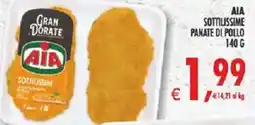 Deco Supermercati AIA SOTTILISSIME PANATE DI POLLO offerta
