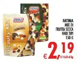 Deco Supermercati FATINA MIX DI FRUTTA SECCA offerta