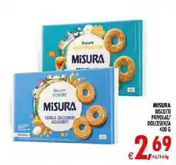 Deco Supermercati Biscotti Yogurt Misura offerta