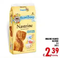Deco Supermercati Mulino Bianco Nastrine offerta