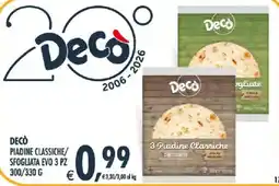 Deco Supermercati Decò Piadine Classiche offerta