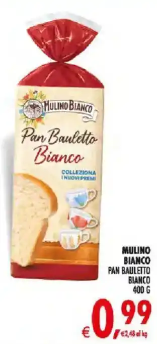 Deco Supermercati MULINO BIANCO PAN BAULETTO BIANCO offerta