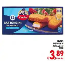 Deco Supermercati Findus Bastoncini di Merluzzo offerta