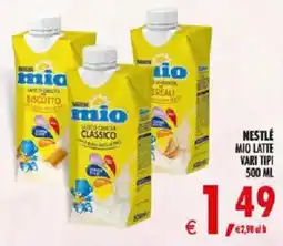 Deco Supermercati Nestlé Mio Latte Vari Tipi offerta