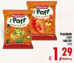 Deco Supermercati Plasmon i Paff offerta