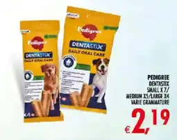 Deco Supermercati Pedigree Dentastix Daily Oral Care offerta