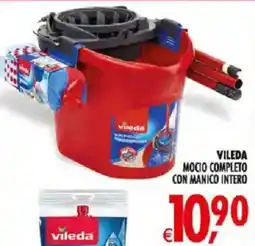 Deco Supermercati VILEDA MOCIO COMPLETO CON MANICO INTERO offerta