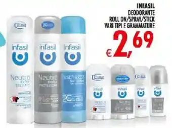 Deco Supermercati INFASIL DEODORANTE offerta