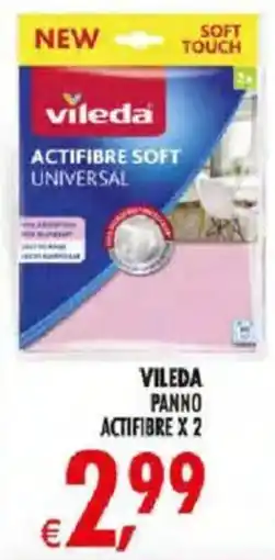 Deco Supermercati Vileda panno actifibre offerta
