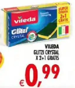Deco Supermercati Vileda glitzi crystal offerta