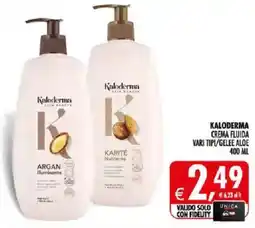Deco Supermercati Kaloderma Skin Beauty Crema Fluida offerta