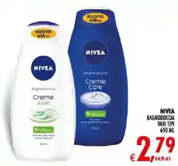Deco Supermercati NIVEA BAGNODOCCIA VARI TIPI offerta