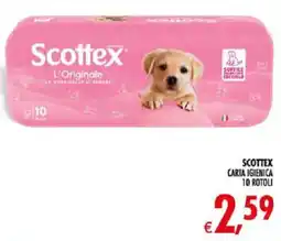Deco Supermercati SCOTTTEX CARTA IGIENICA offerta