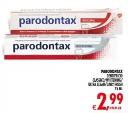 Deco Supermercati parodontax dentifricio offerta
