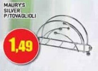Maury's Maury's Silver P/Tovaglioli offerta