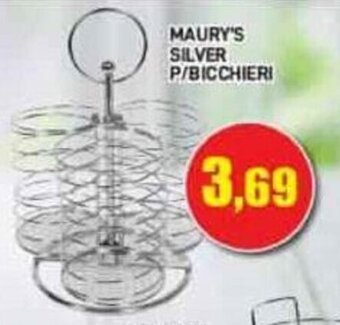 Maury's Maury's Silver P/Bicchieri offerta