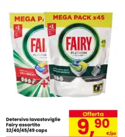 Eurospar Detersivo lavastoviglie Fairy offerta