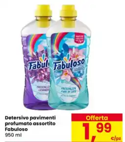 Eurospar Detersivo pavimenti profumato Fabuloso offerta