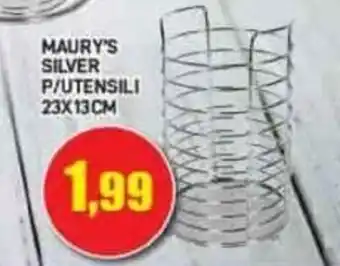 Maury's Maury's Silver P/Utensili 23x13cm offerta