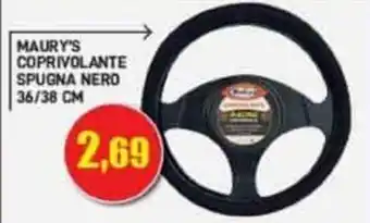 Maury's Maury's Coprivolante Spugna Nero 36/38 cm offerta