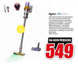 MediaWorld dyson v15 detect offerta