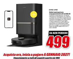 MediaWorld Robot aspirapolvere e lavapavimenti L50 ULTRA AE offerta