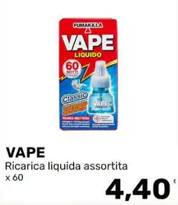 Iper Tosano VAPE Ricarica liquida assortita offerta