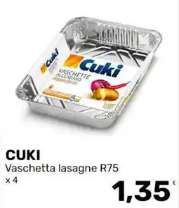 Iper Tosano CukI Vaschetta lasagne R75 offerta
