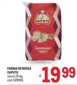 Metro Farina 00 rossa caputo offerta