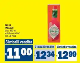 Metro Salsa tabasco offerta
