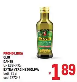 Metro Olio dante offerta