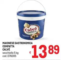 Metro Maionese gastronomica compatta calvé offerta
