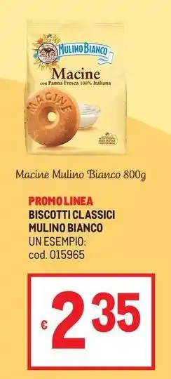 Metro Biscotti classici mulino bianco offerta