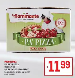 Metro Polpa pa' pizza offerta