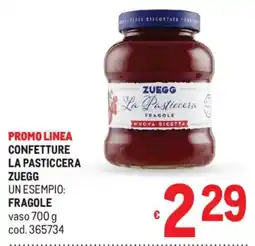 Metro Confetture la pasticcera zuegg offerta