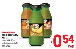 Metro Succhi di frutta amita offerta