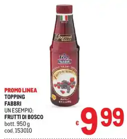 Metro Topping fabbri offerta
