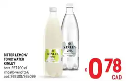 Metro Bitter lemon / tonic water kinley offerta