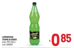 Metro Lemonsoda terme di crodo offerta