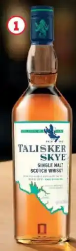 Metro Whisky 45,8° Talisker Skye offerta