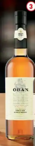 Metro Single malt scotch whisky Oban offerta