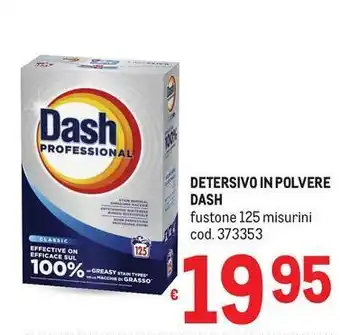 Metro Detersivo in polvere Dash offerta