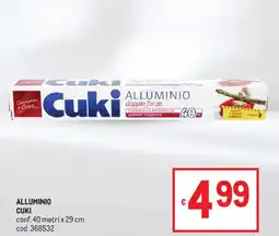 Metro Alluminio Cuki offerta