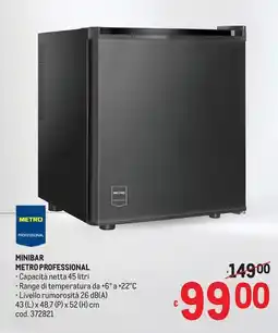 Metro Minibar Metro Professional offerta