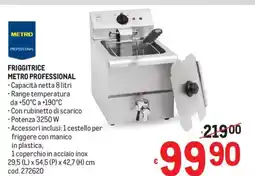 Metro Friggitrice Metro Professional offerta
